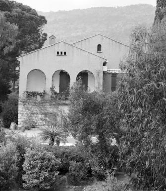 Loggia de la façade méridionale.