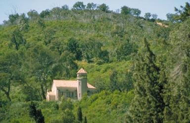 Chapelle. Vue d'ensemble depuis le sud.