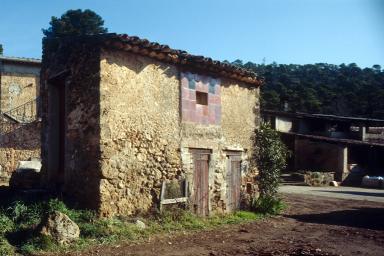 Vue extérieure du pigeonnier.