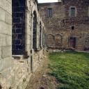 Petit cloître, élévations, galerie est, vue en enfilade prise du nord.