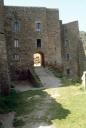 Bâtiment C, aile ouest, élévation nord, vue d'ensemble prise du nord-est.