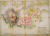 Plan de la ville et citadelle de Saint-Tropez pour servir au projet de 1724.
