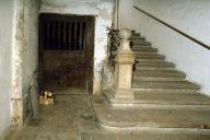 Départ de l'escalier.