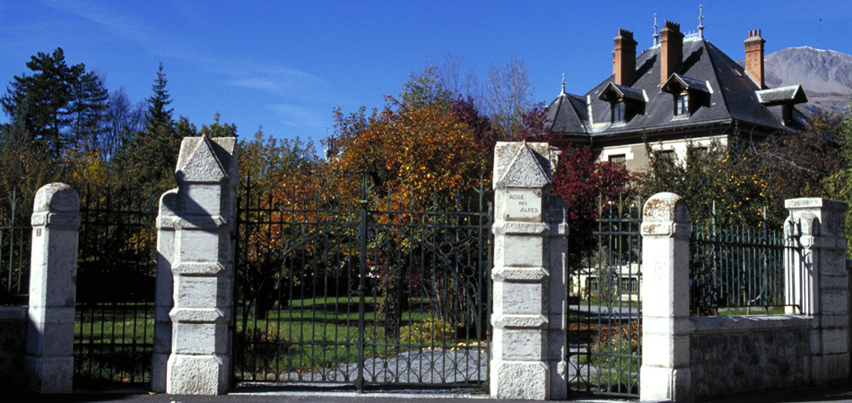 ;Barcelonnette  (Dép.04), maison dite villa Rose des Alpes.;