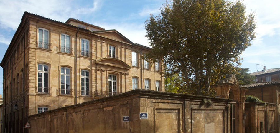  Aix-en-Provence (Dép.13), hôtel Caumont, actuellement conservatoire de musique 