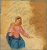 Demande de guérison d'un bébé. Huile sur toile, 1829.
