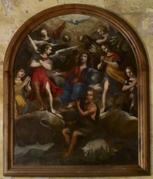Le Christ ador par saint Jean Baptiste et les anges
Im. : 20080401610NUC2A
